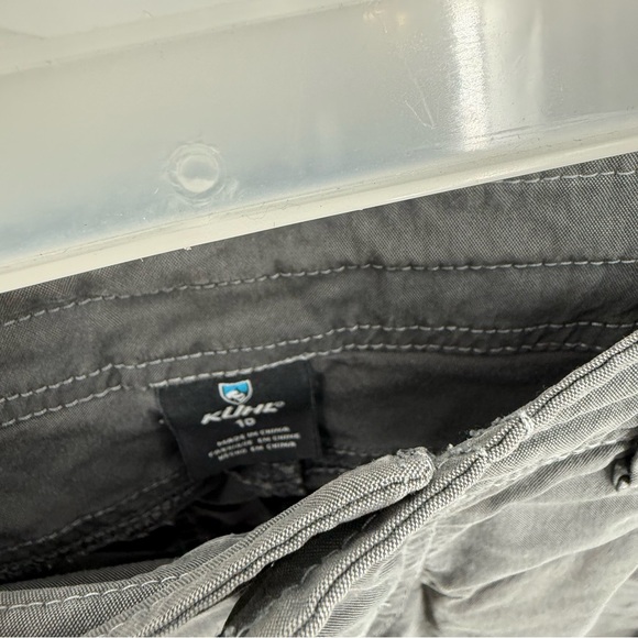 Kuhl Splash 5.5" Short Womens Size 10 Gray Lightweight Trail Hiking cargo - Picture 8 of 11